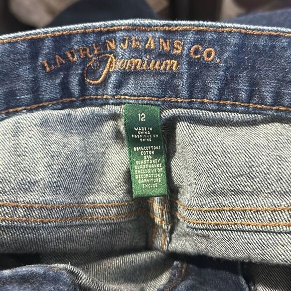 Lauren Ralph Lauren Womens Classic Straight Jeans size 12 - Picture 7 of 10